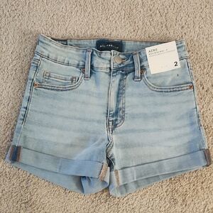 Aeropostale Sky Blue Jean Shorts